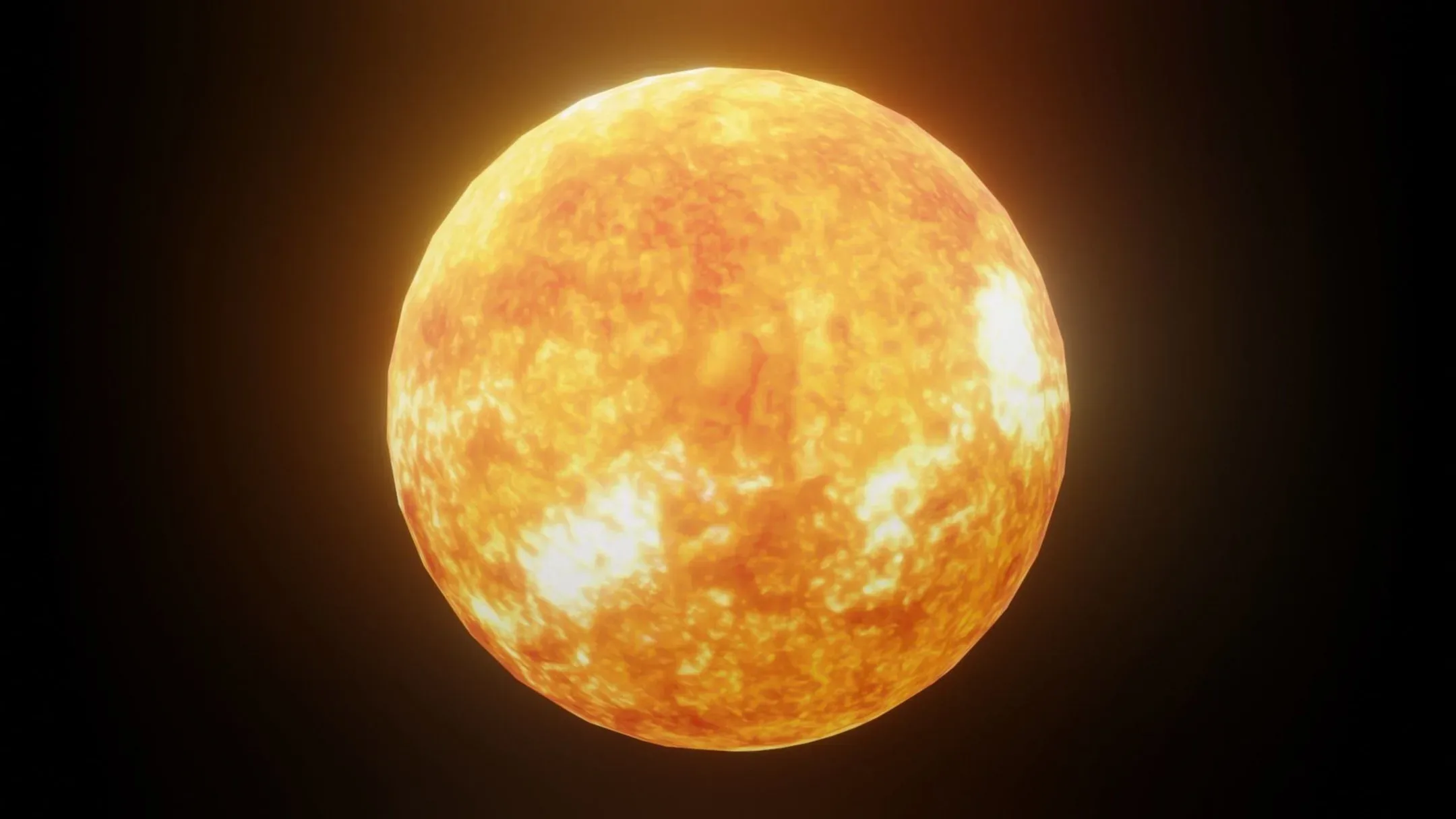 Photorealistic Solar System 3D Model