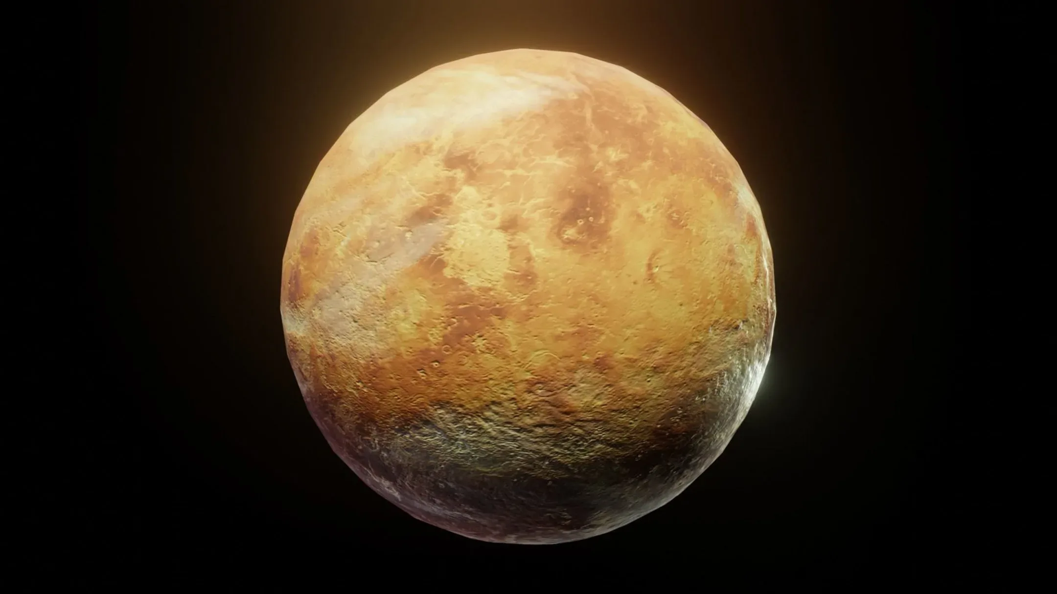 Photorealistic Solar System 3D Model