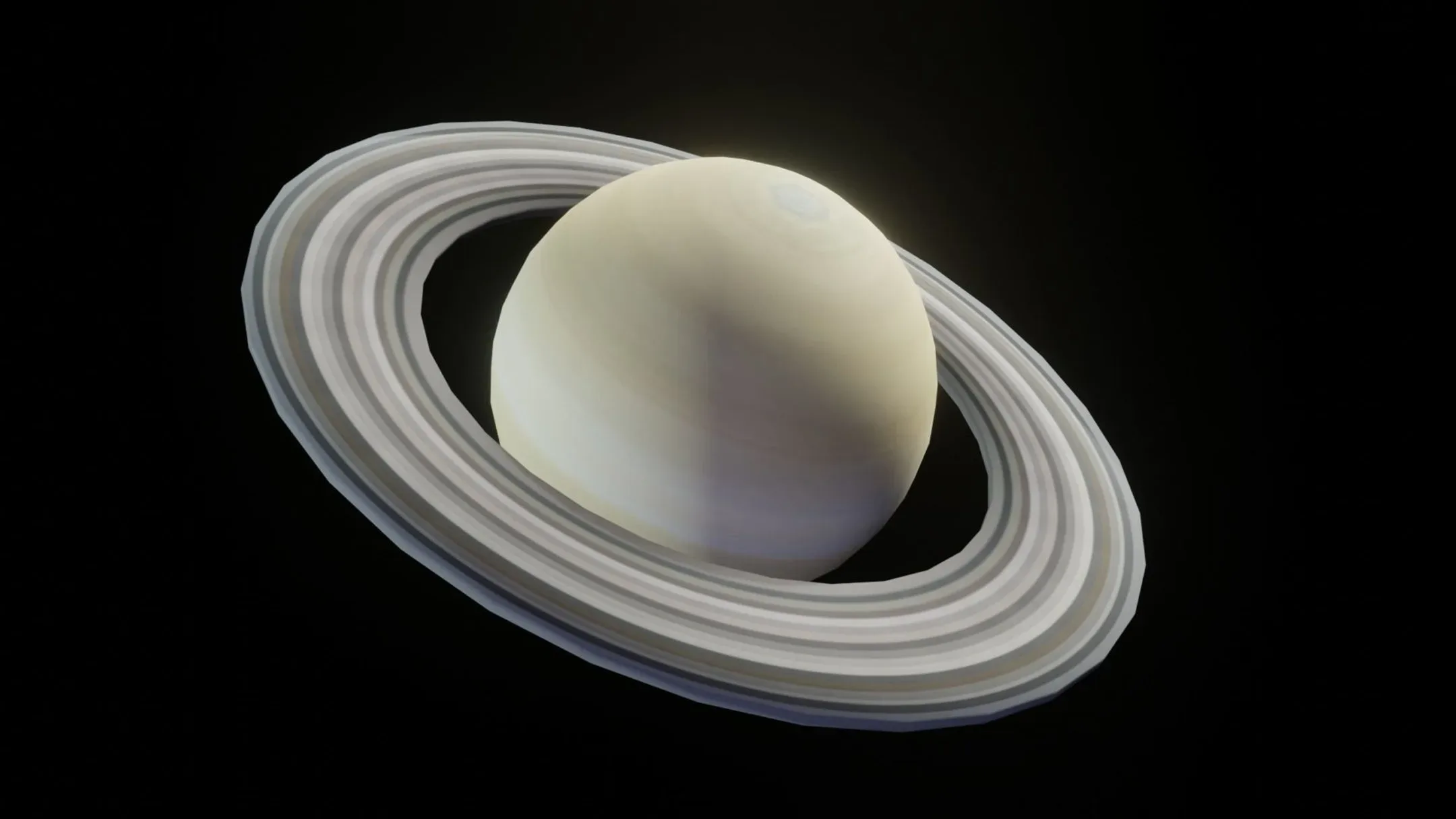 Photorealistic Solar System 3D Model