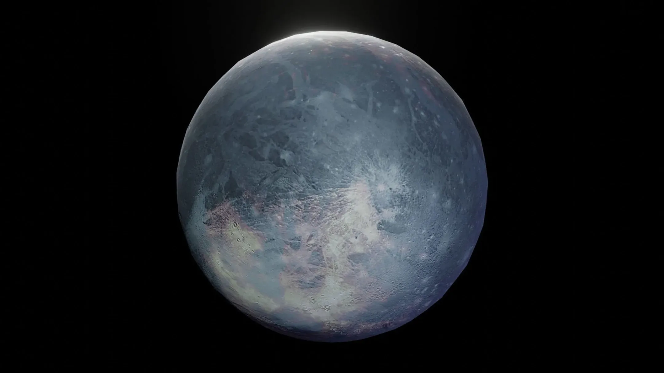 Photorealistic Solar System 3D Model