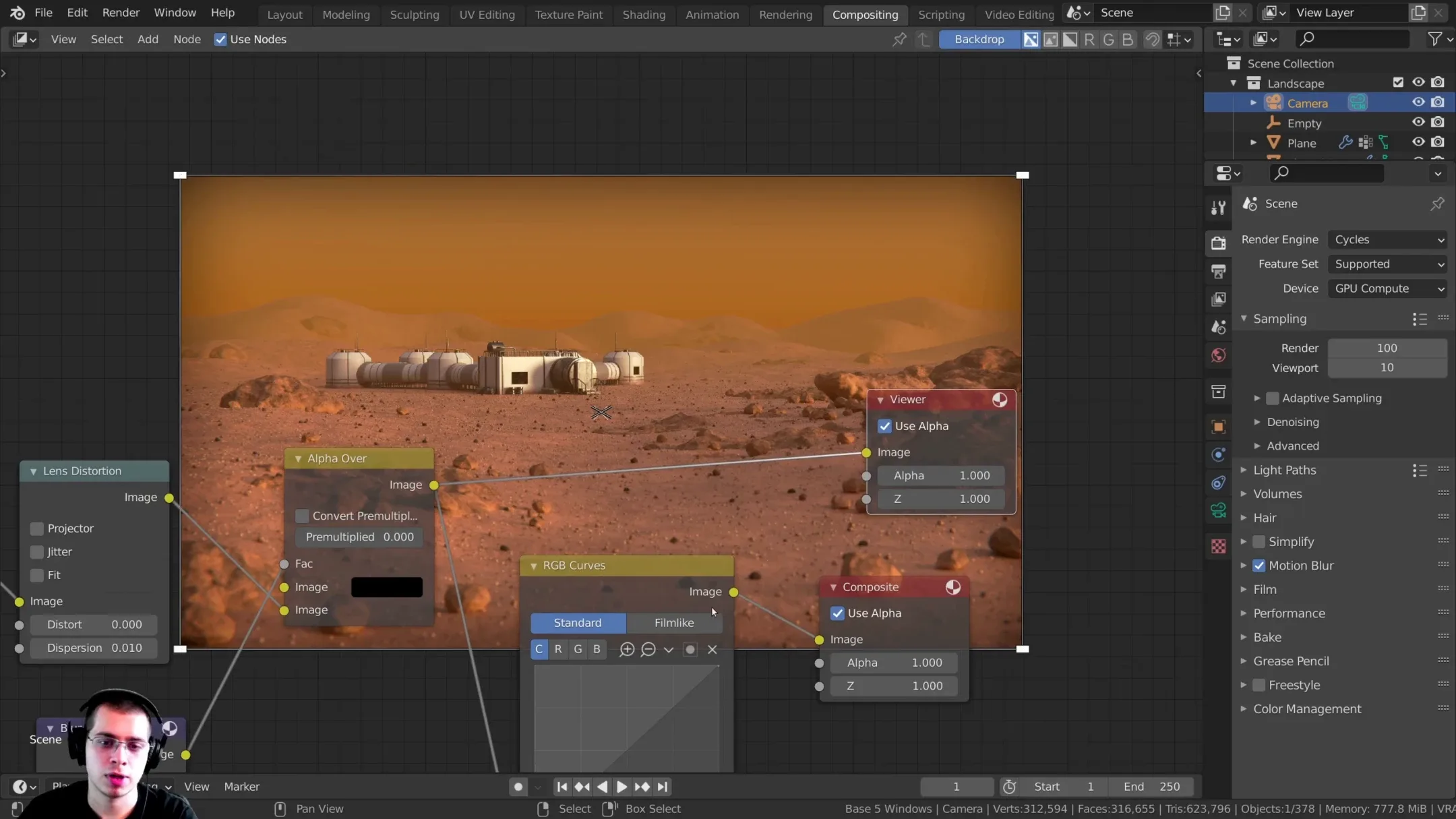 Martian Environment (Blender Tutorial Series)