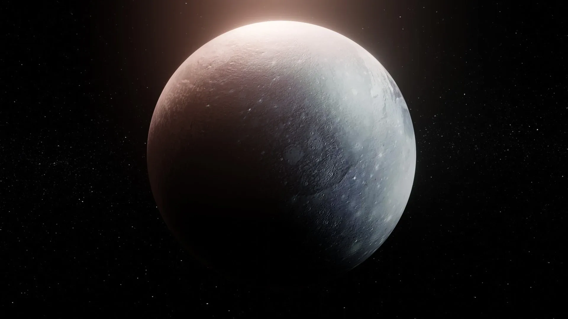 Photorealistic Solar System Pluto Included 8k Textures 3D Model