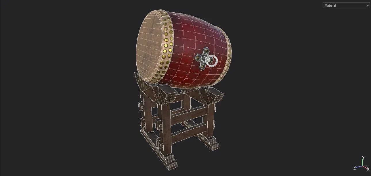 Japanese taiko drum