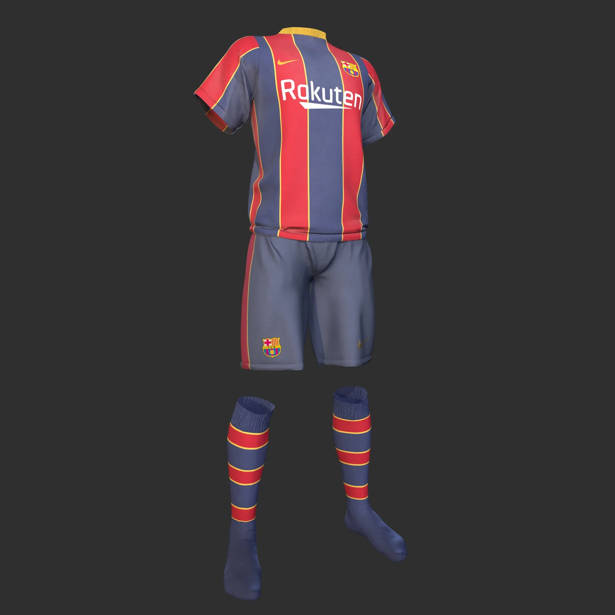 Barcelona Football Cloth