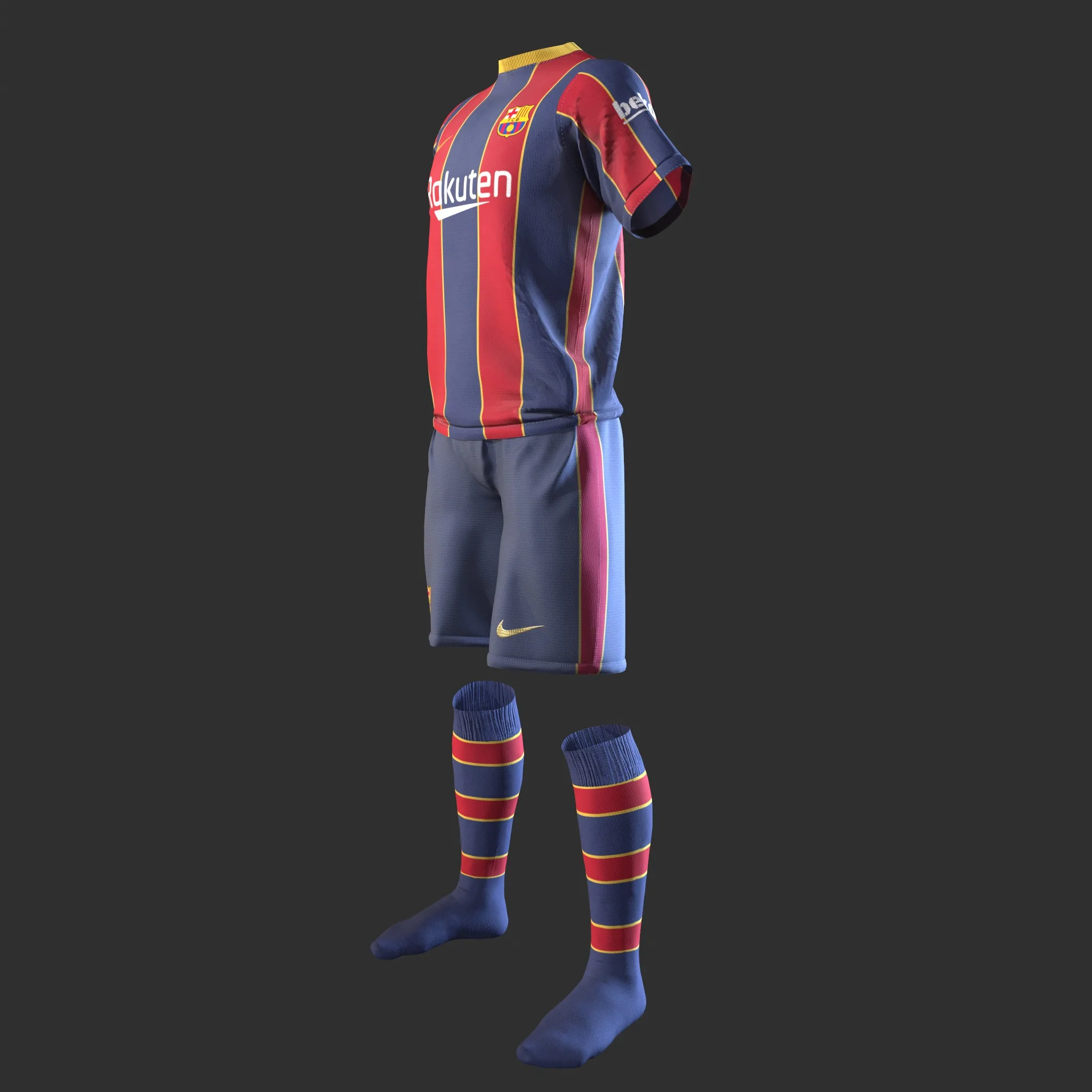 Barcelona Football Cloth