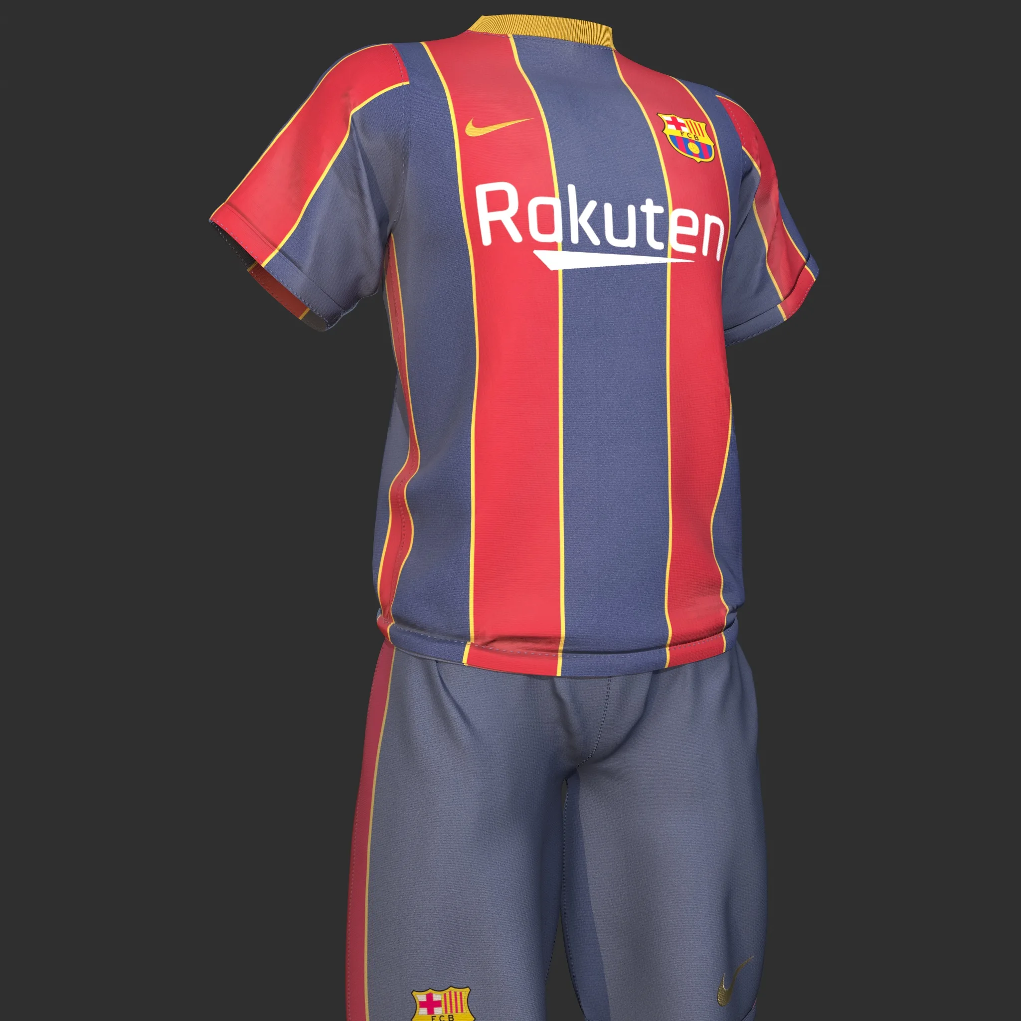 Barcelona Football Cloth