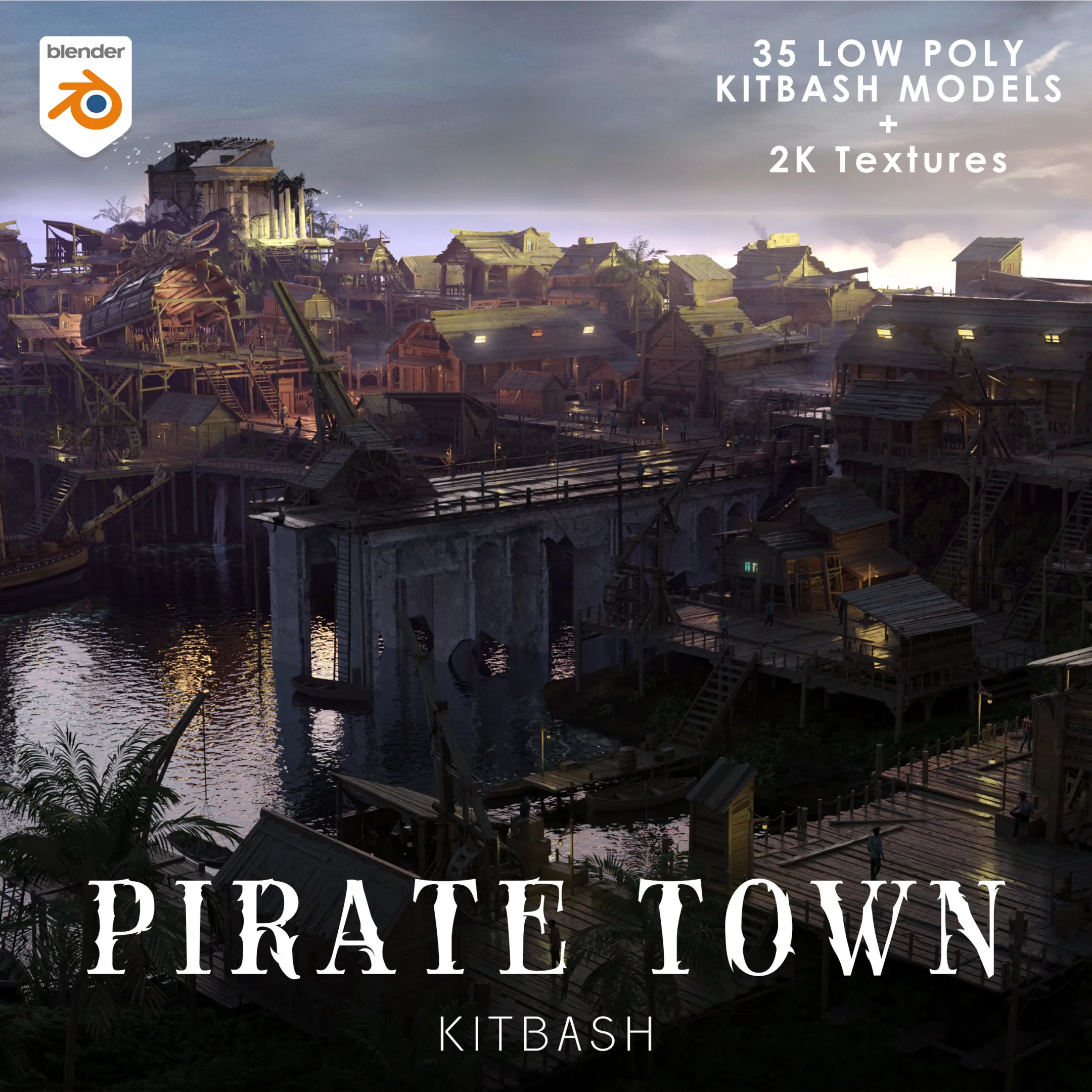 Pirate Town - Kitbash