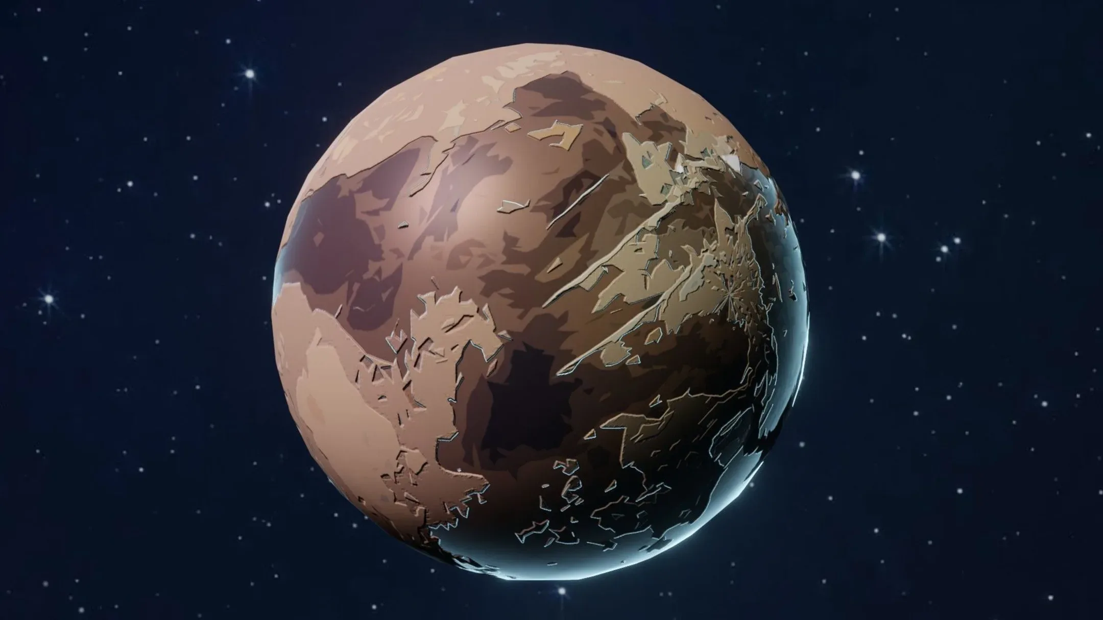 Alien Sci-Fi Planets 3D Models Pack