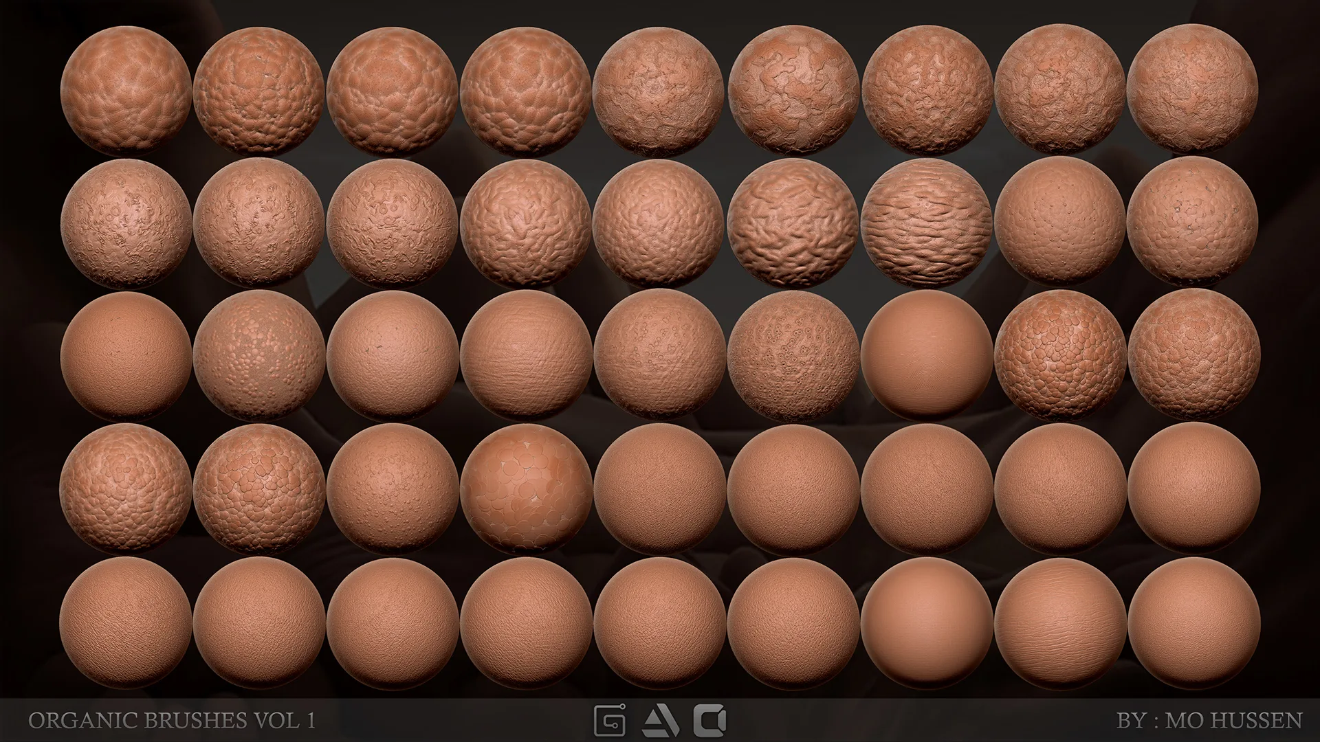 +150 4K Brushes Skin (Seamless and Tileable)
