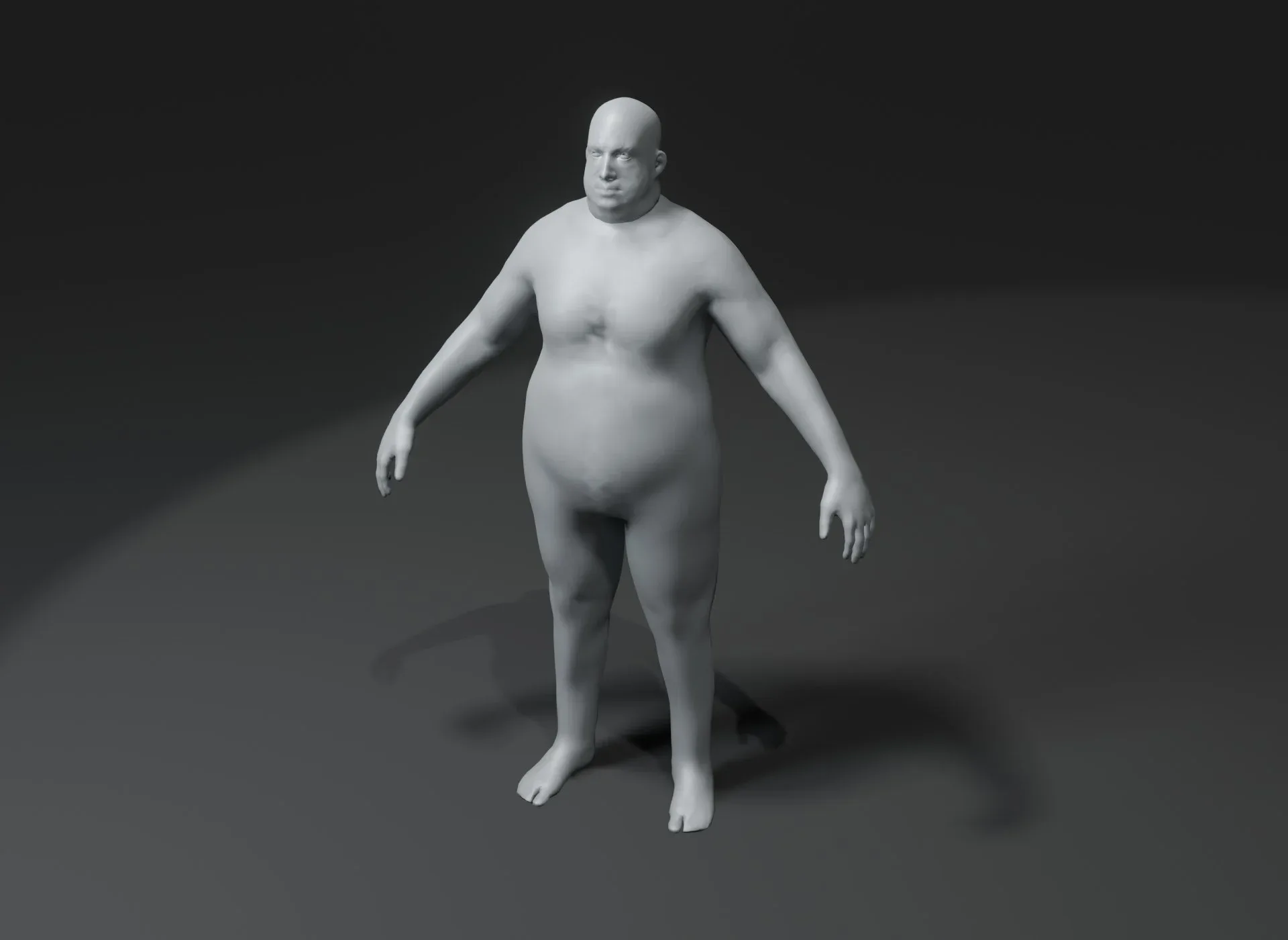 Human Body Base Mesh 10 3D Models Pack 10k Polygons