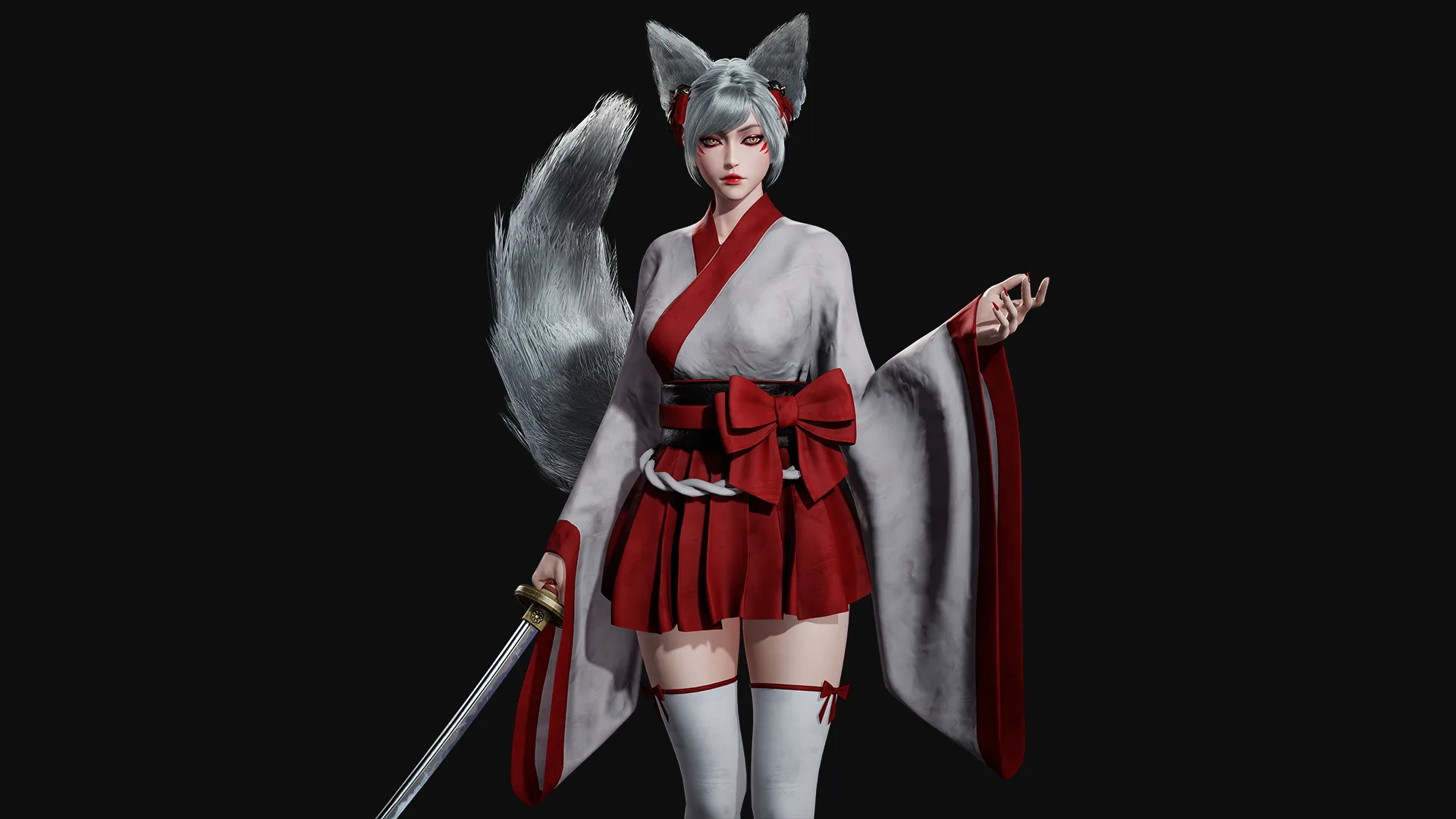 Kitsune - Game Ready