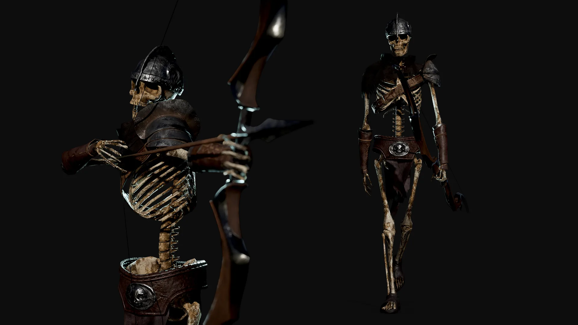 Skeleton Archer - Game Ready
