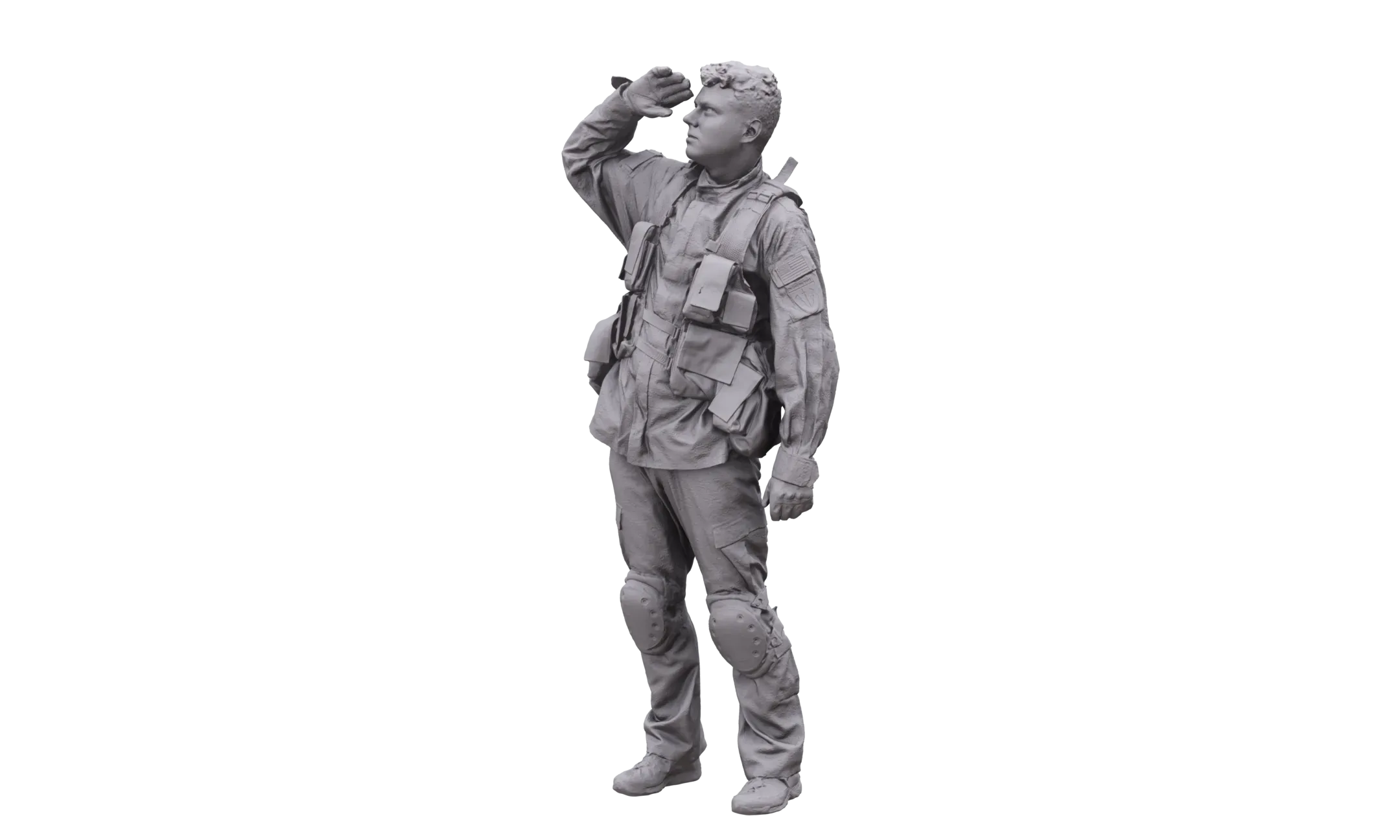 Cleaned Body Scan | 3D Model Michael Howard Standing