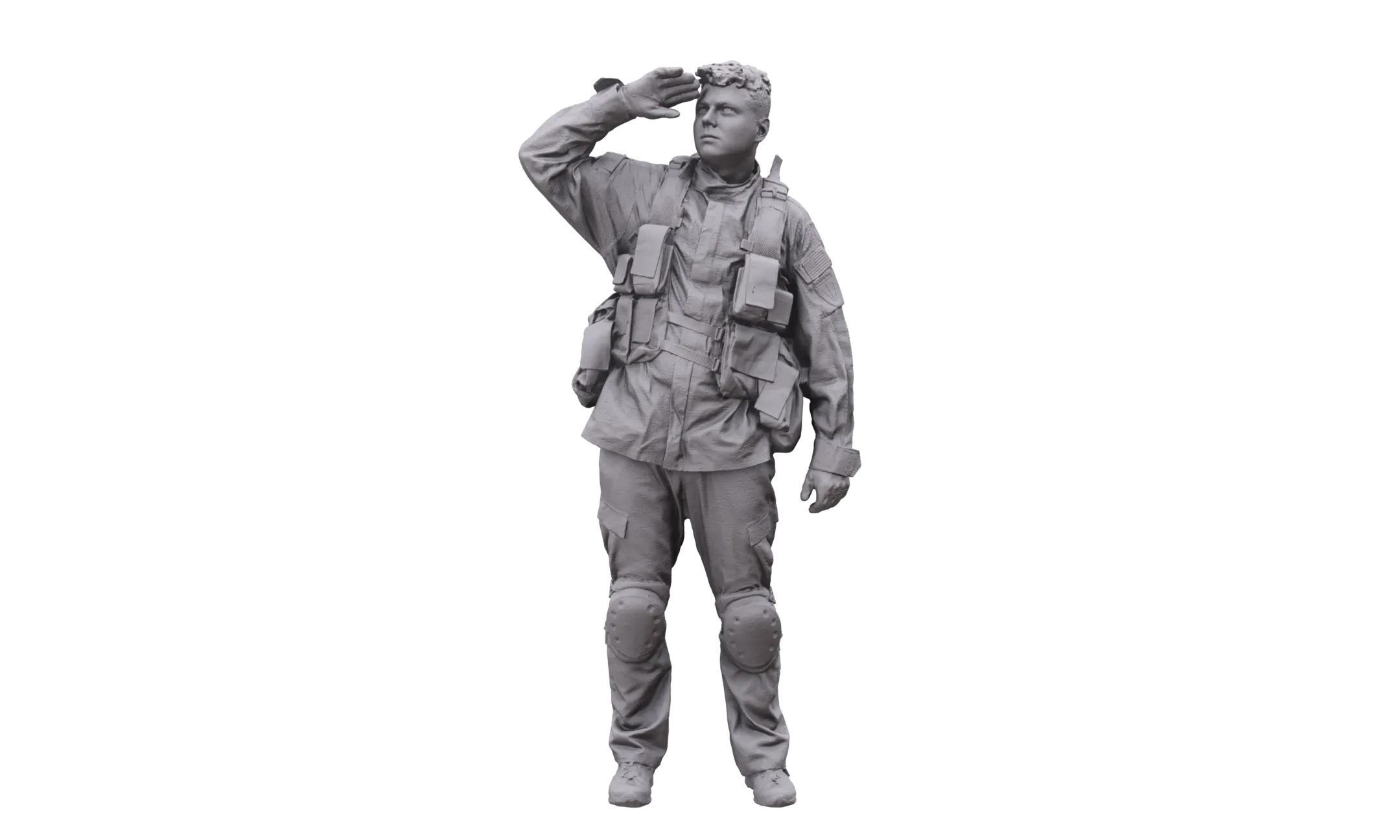 Cleaned Body Scan | 3D Model Michael Howard Standing