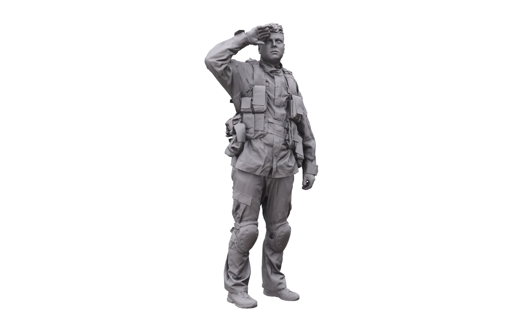 Cleaned Body Scan | 3D Model Michael Howard Standing