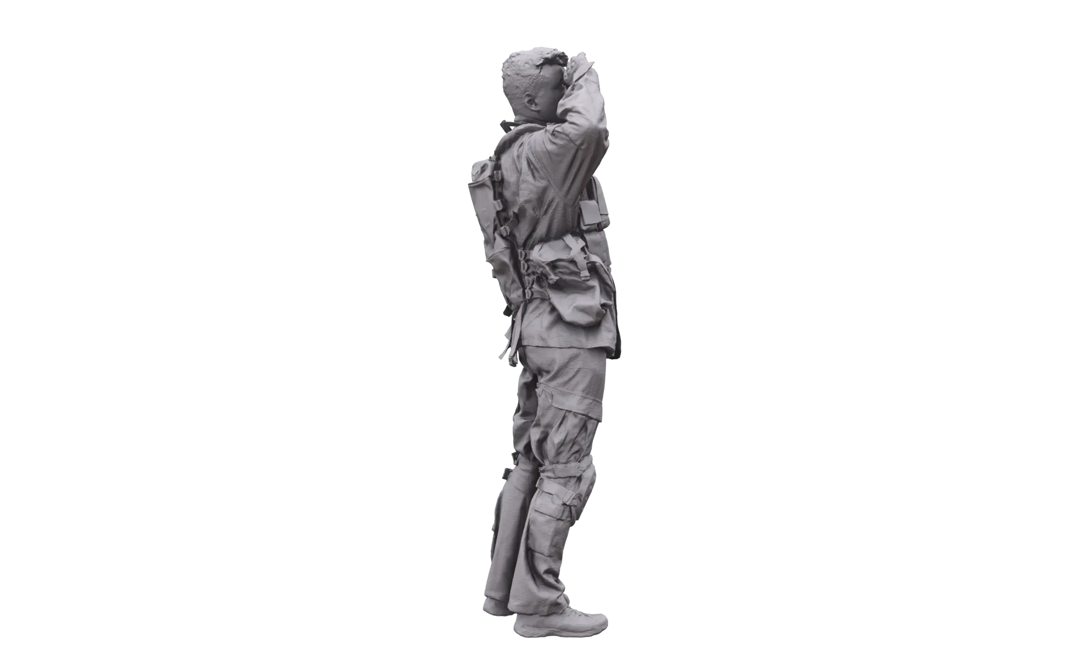 Cleaned Body Scan | 3D Model Michael Howard Standing
