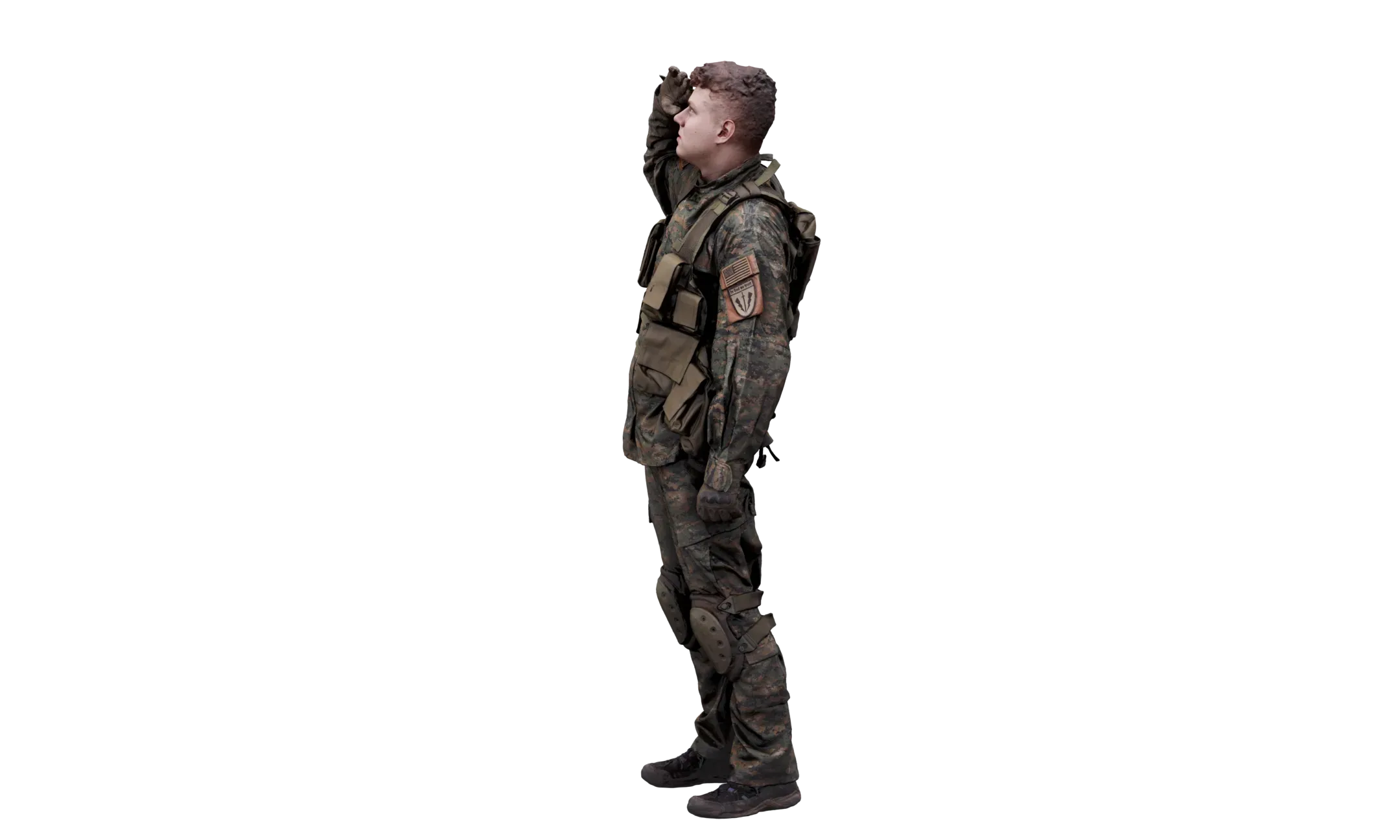 Cleaned Body Scan | 3D Model Michael Howard Standing