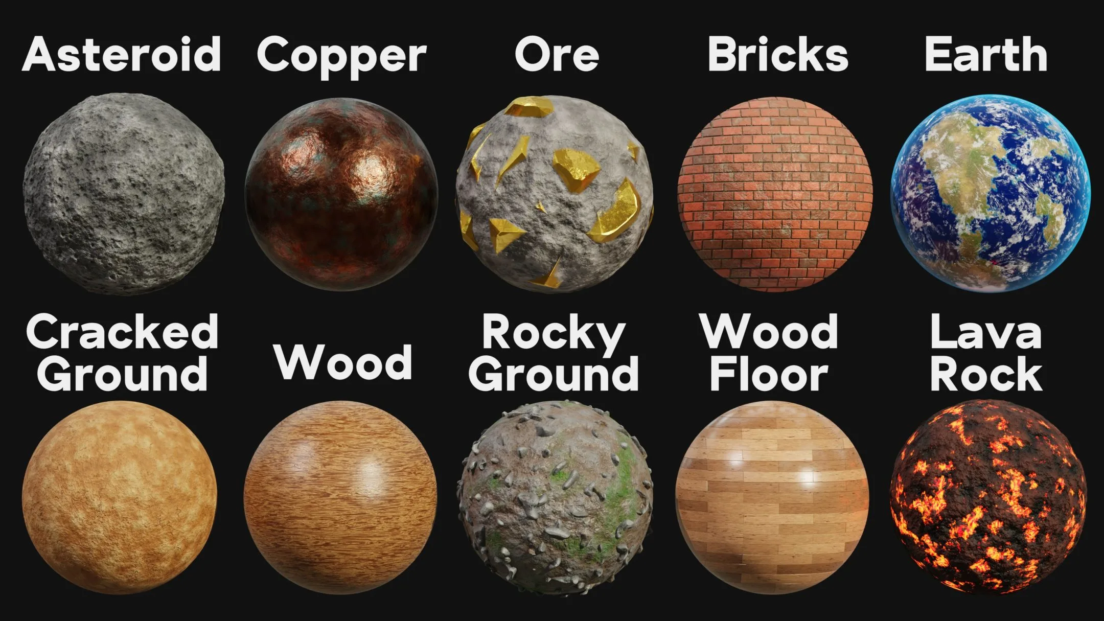 Blender Procedural Material Pack #3