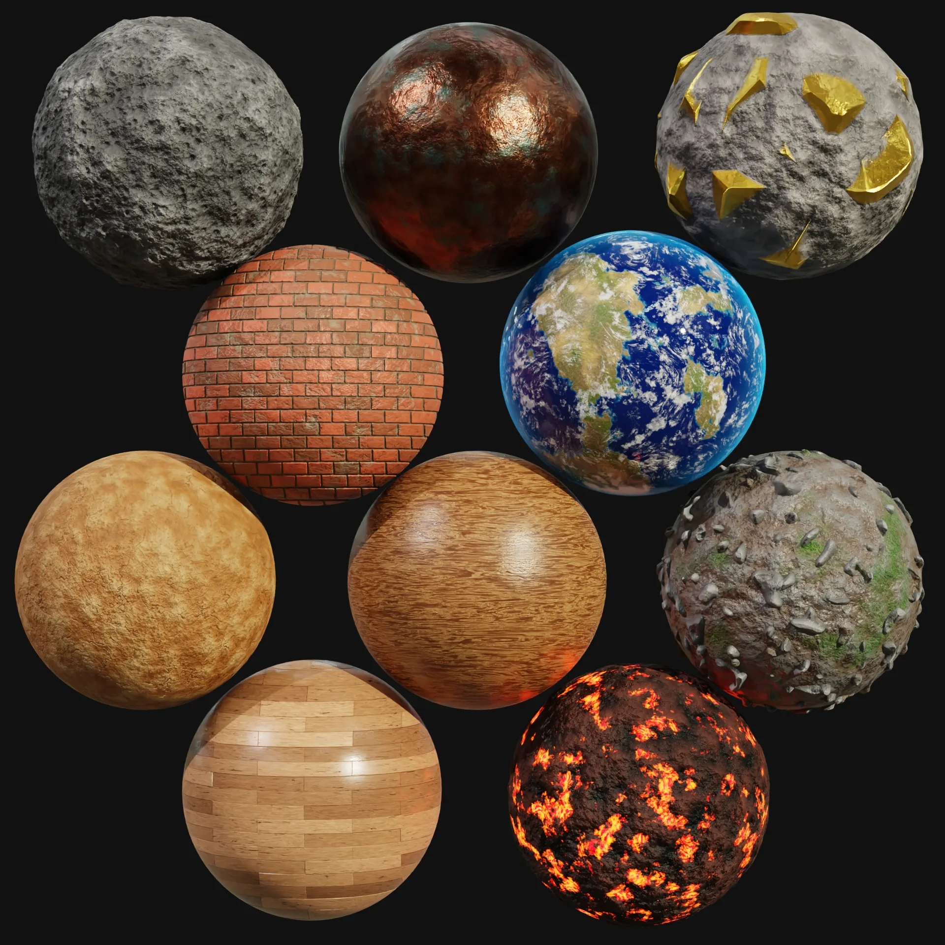 Blender Procedural Material Pack #3