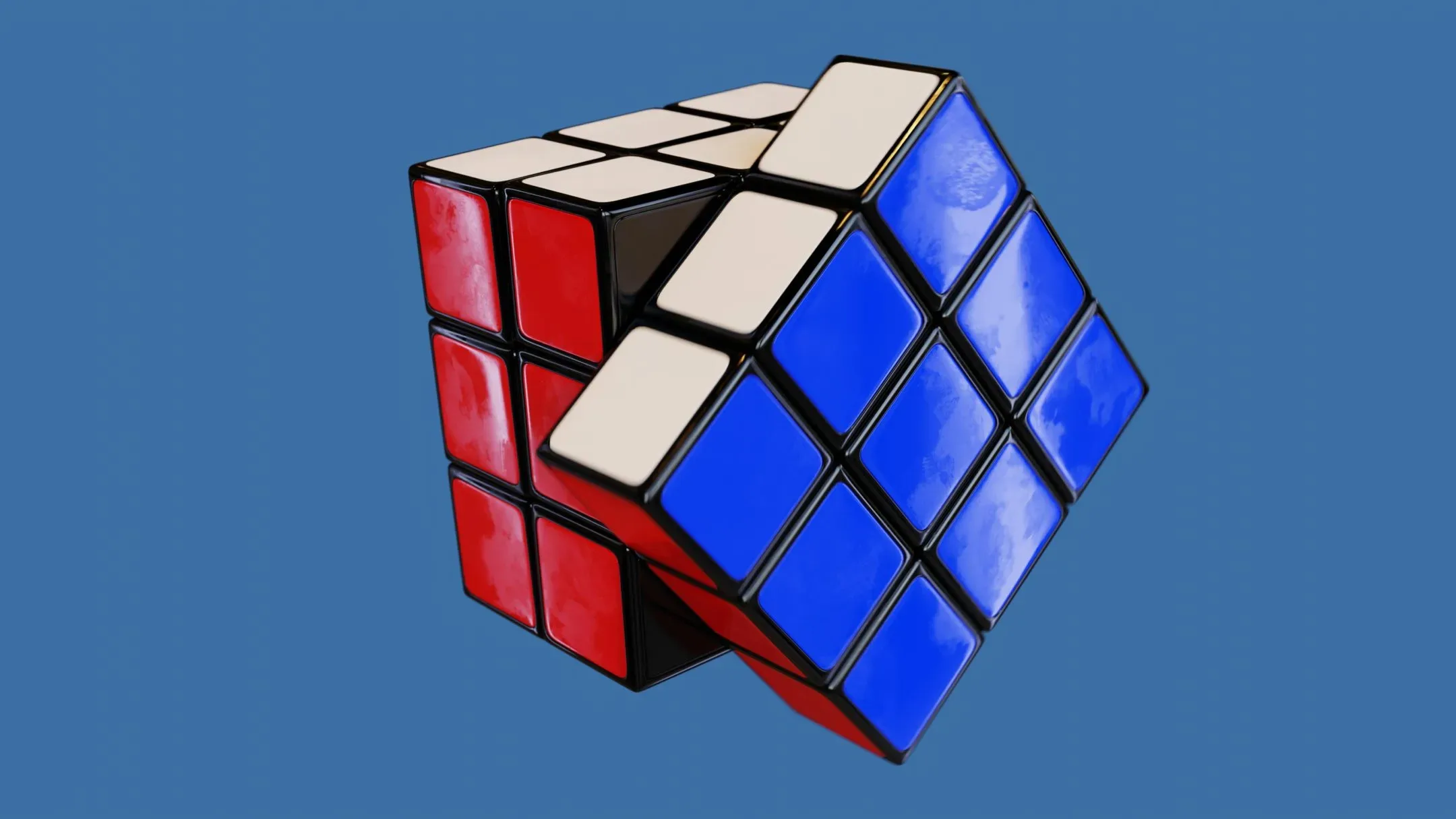 Realistic Rubik's Cube