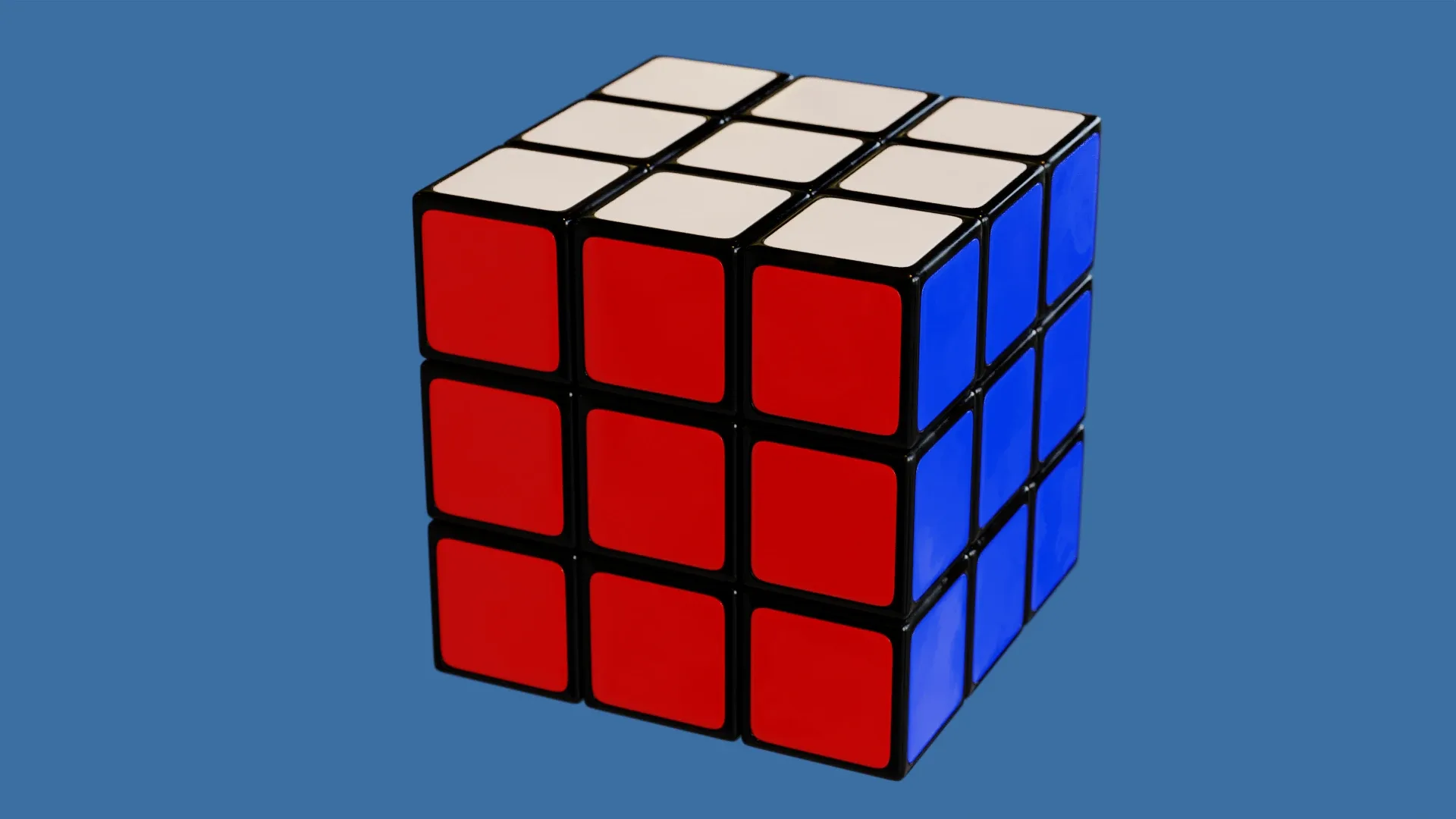 Realistic Rubik's Cube