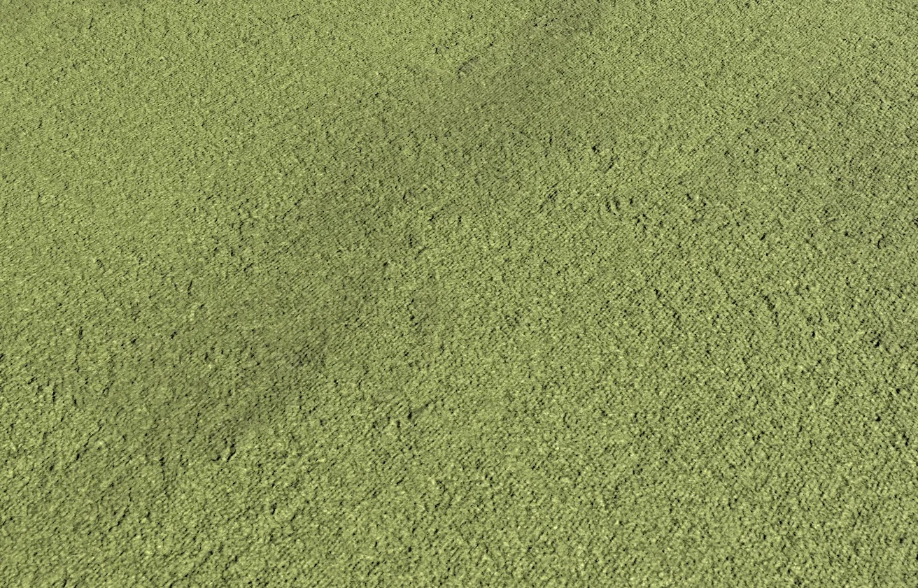 Lime Green Carpet Texture FlippedNormals