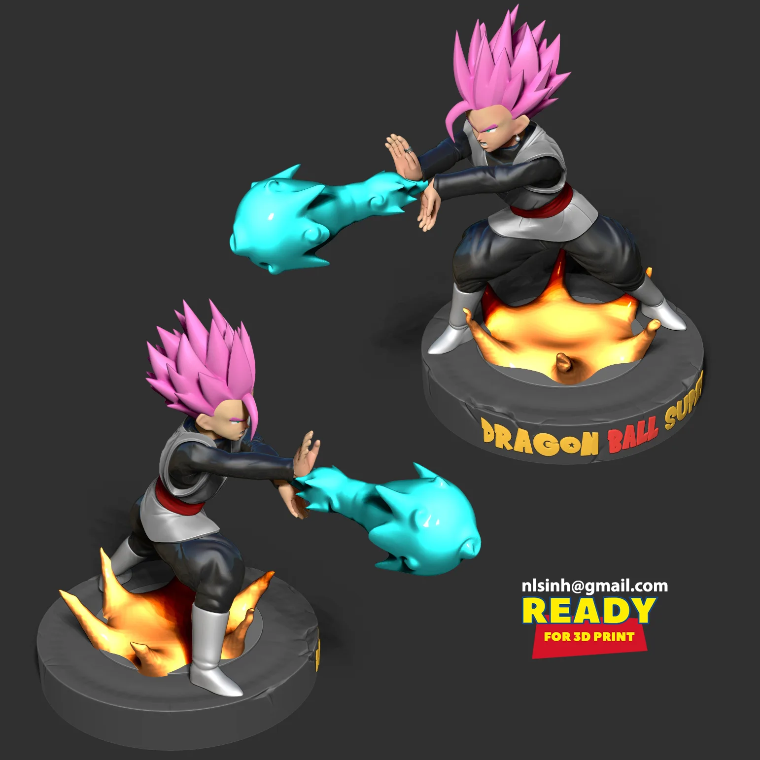 Teen Gohan Black - Kamehameha
