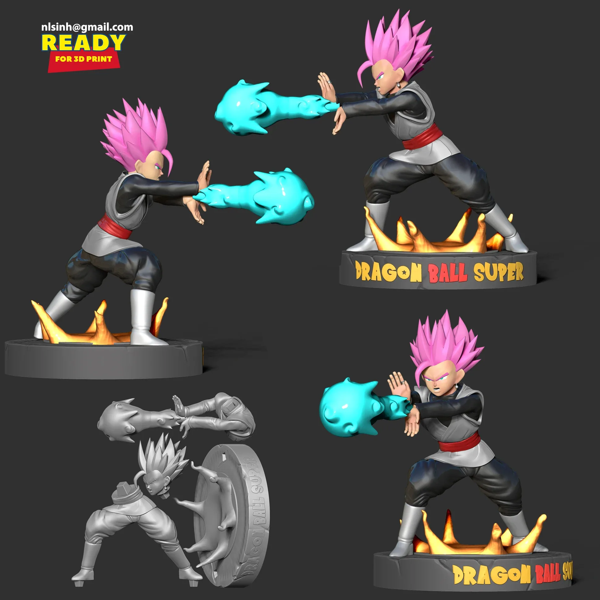 Teen Gohan Black - Kamehameha