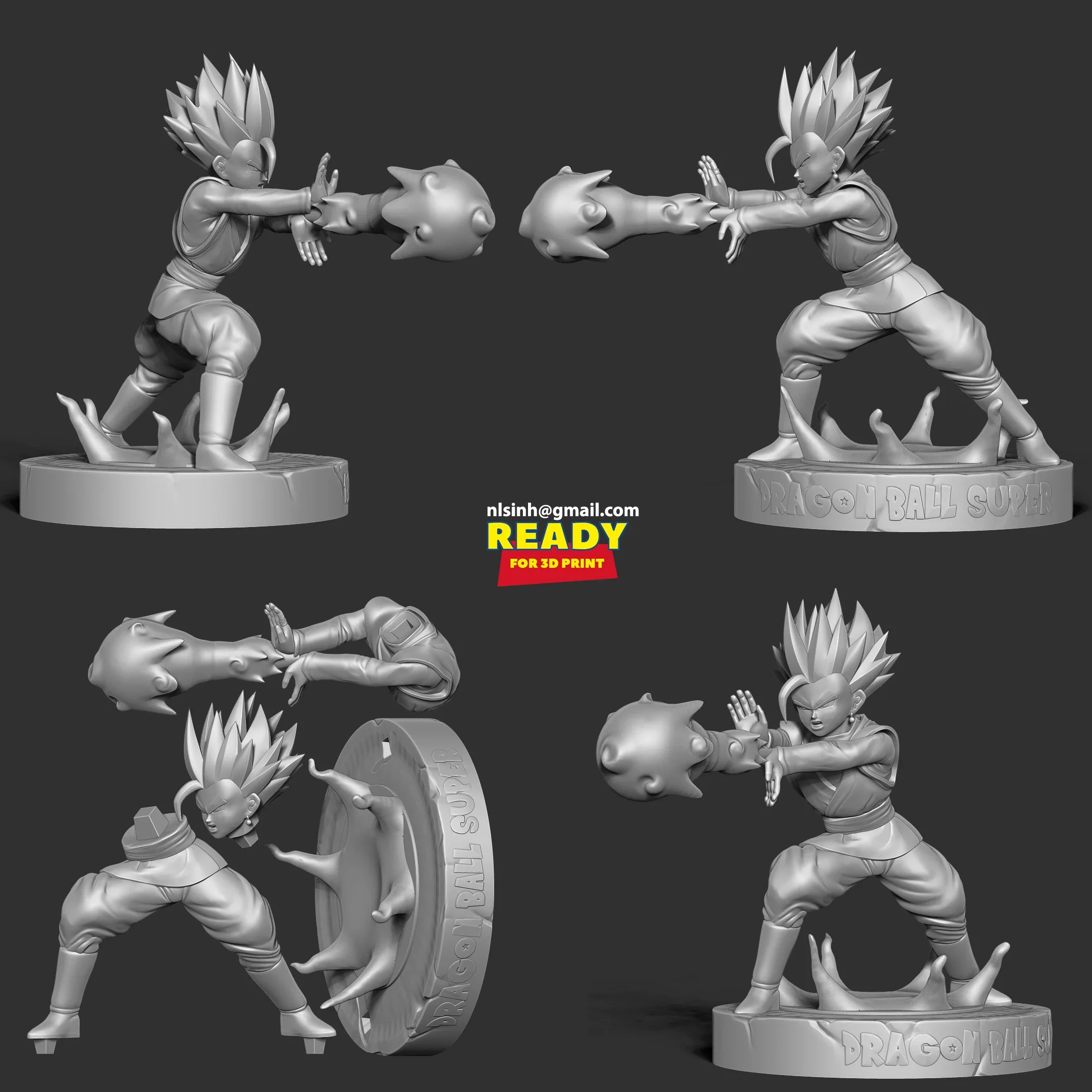 Teen Gohan Black - Kamehameha