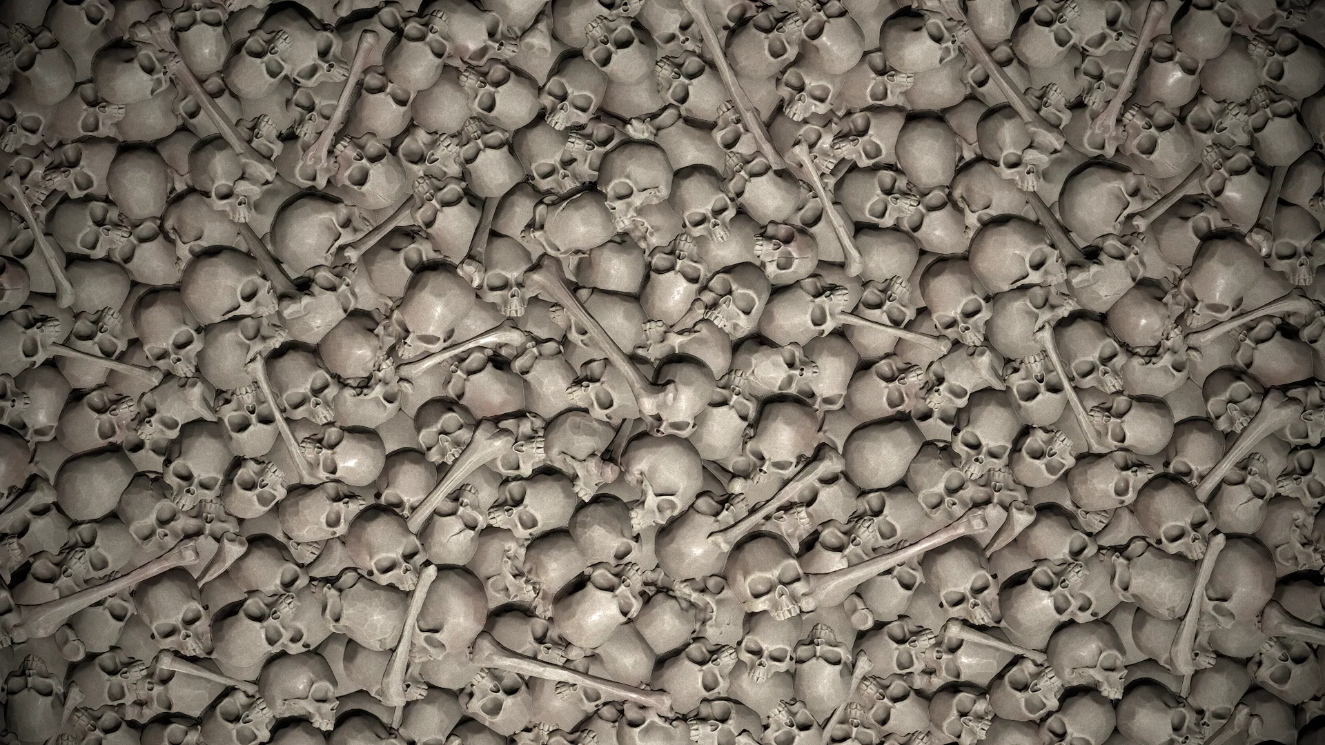 Pile of bones tile Texture
