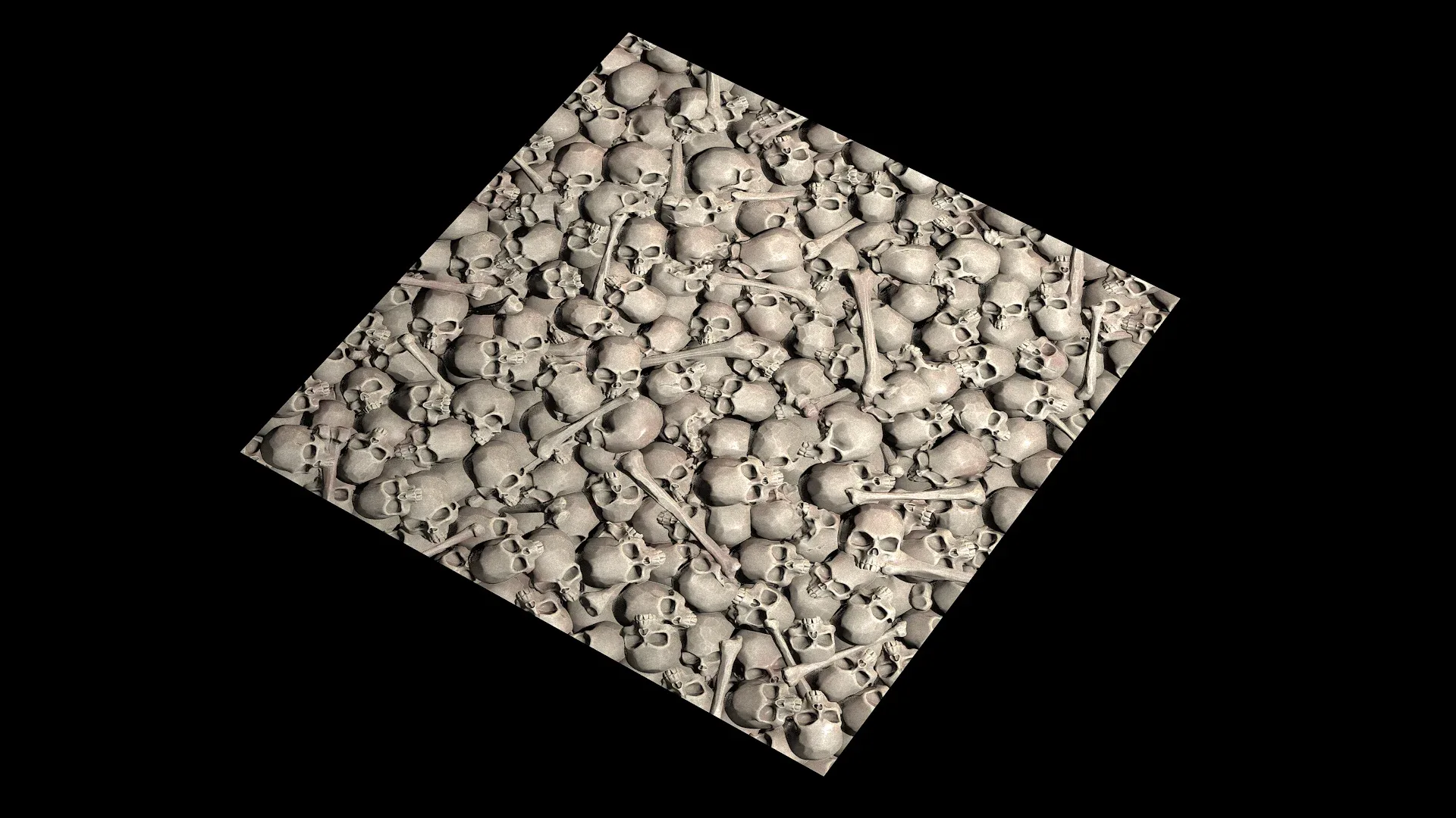 Pile of bones tile Texture