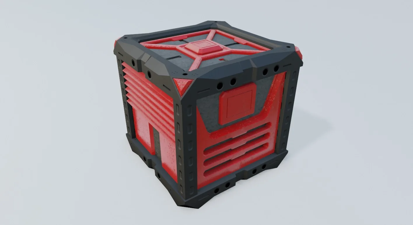 SciFi Box Crate