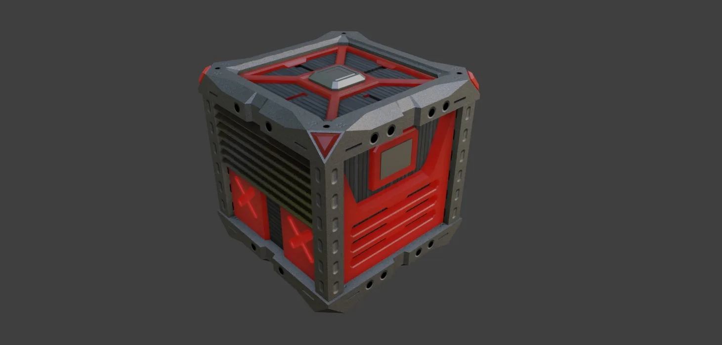 SciFi Box Crate