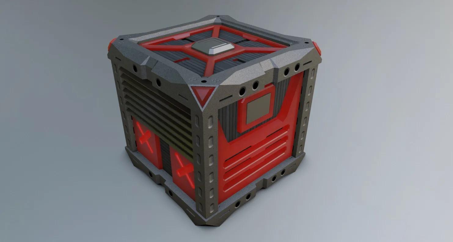 SciFi Box Crate