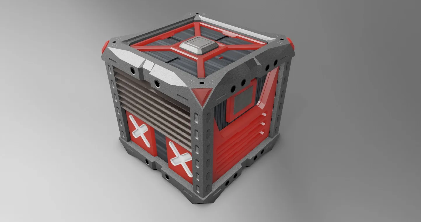 SciFi Box Crate