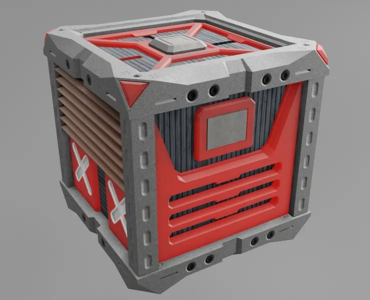 SciFi Box Crate