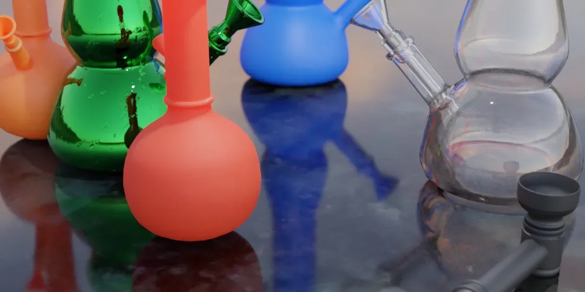 Bongs 3D Model Collection