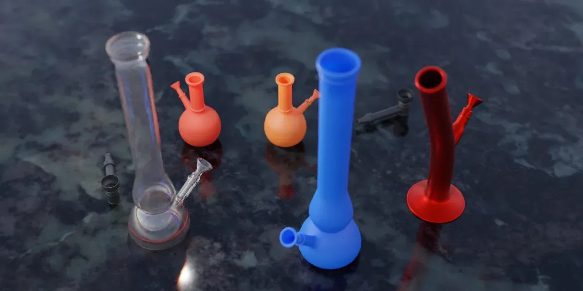 Bongs 3D Model Collection