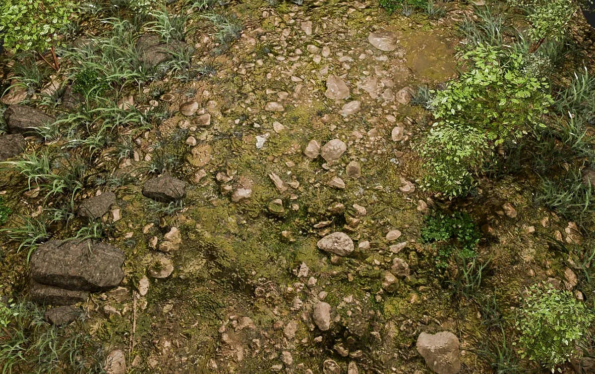 Woodland Terrain Environment Model