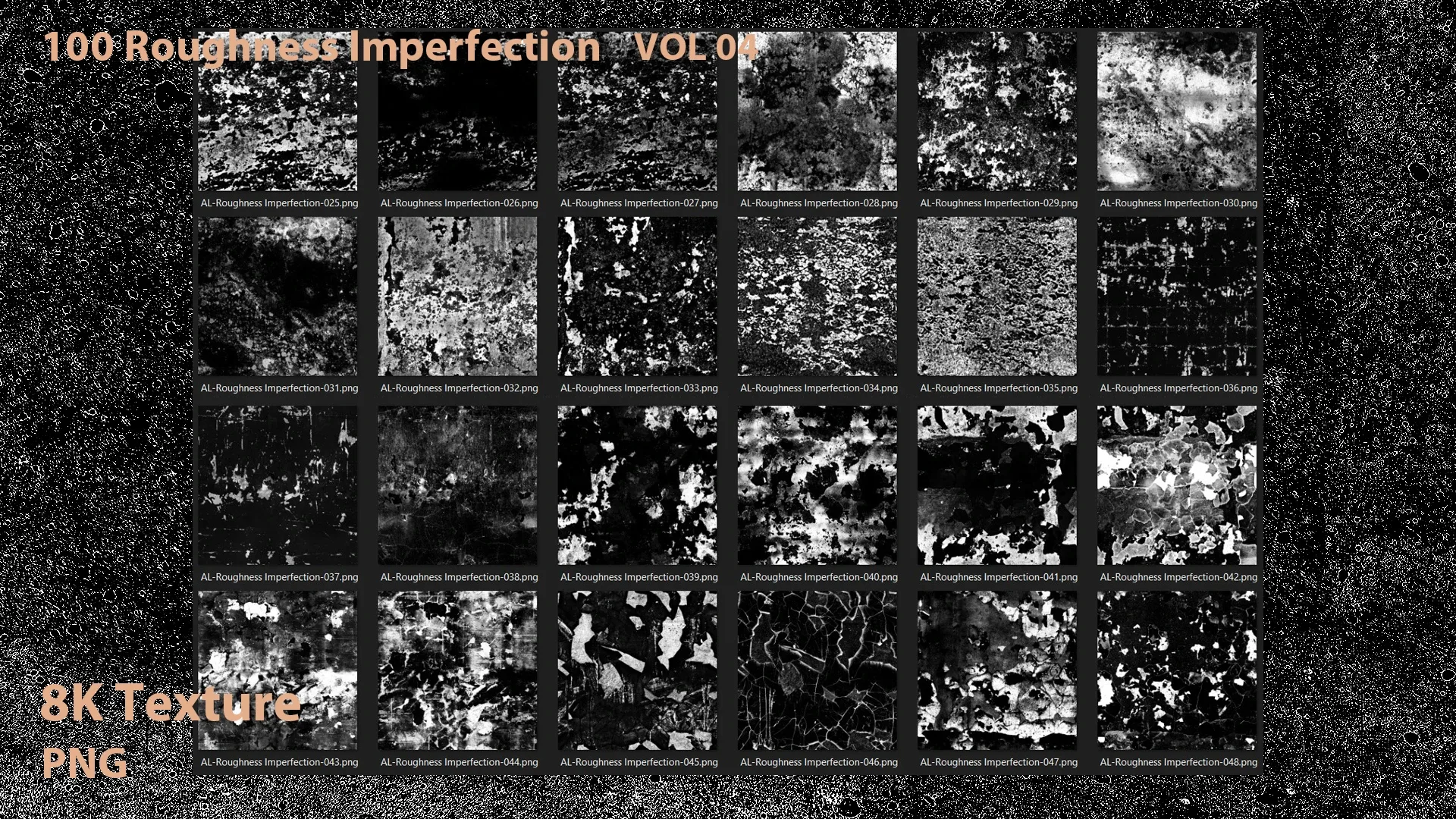 100 Roughness Imperfection - VOL 4