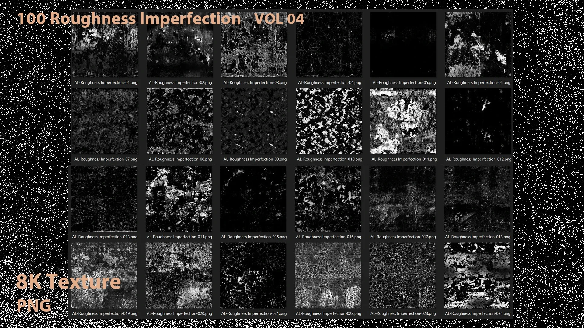 100 Roughness Imperfection - VOL 4