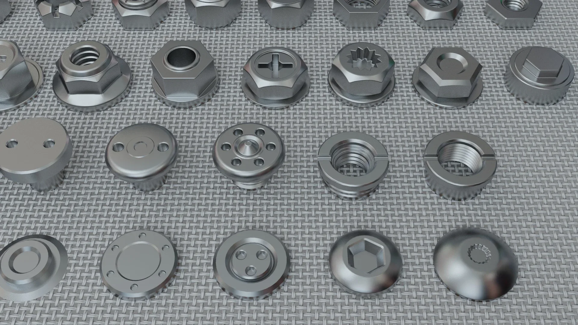 Bolts Collection - 108 pieces