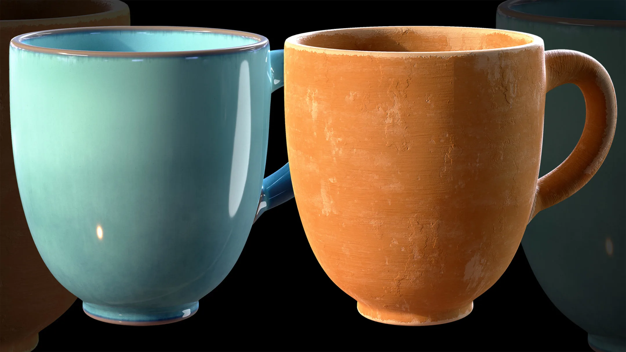 30 Pottery Smart material + 20 Pottery Base Material + 4k PBR Textures