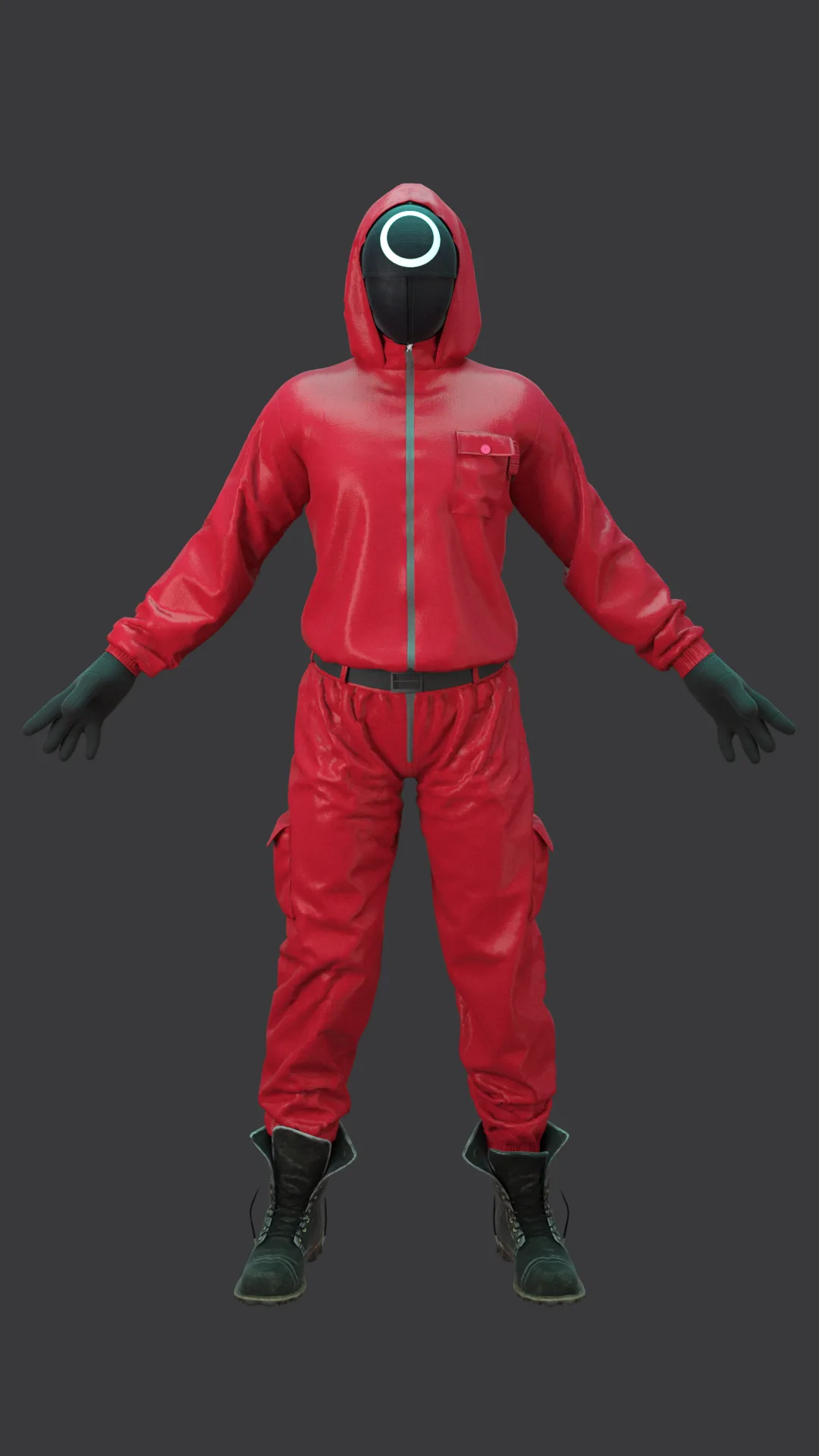 Squid game soldier cloth