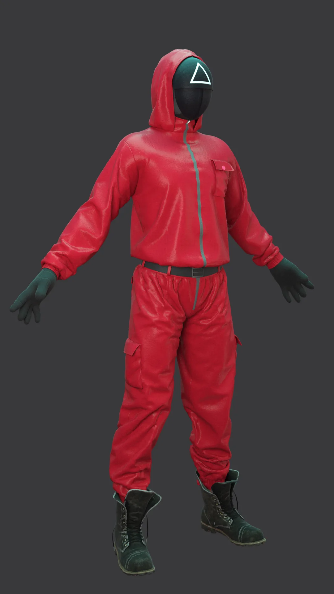 Squid game soldier cloth