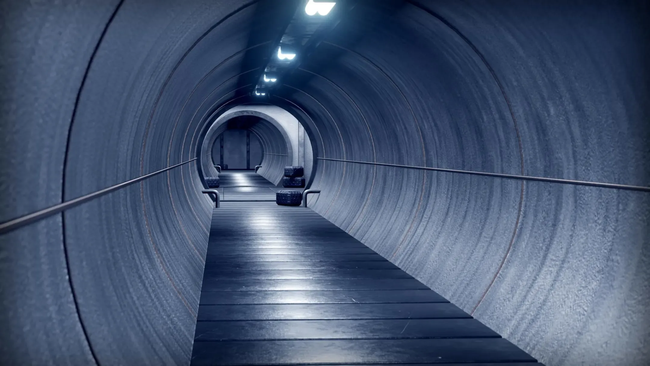 Sci-Fi Tunnel (Blender Eevee)