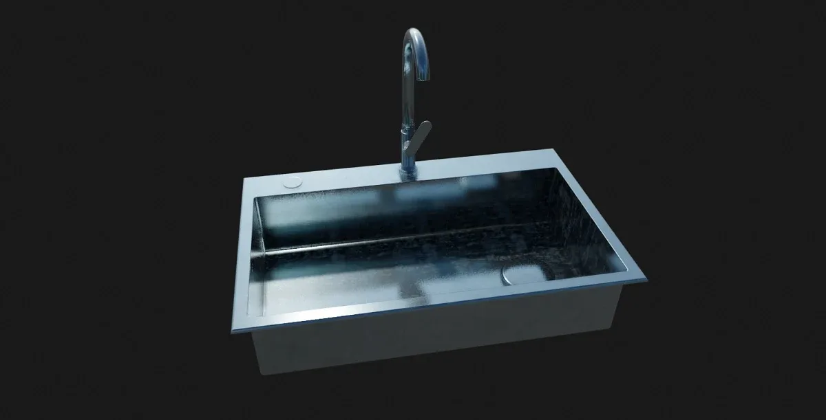 Kitchen Sink 3D Model