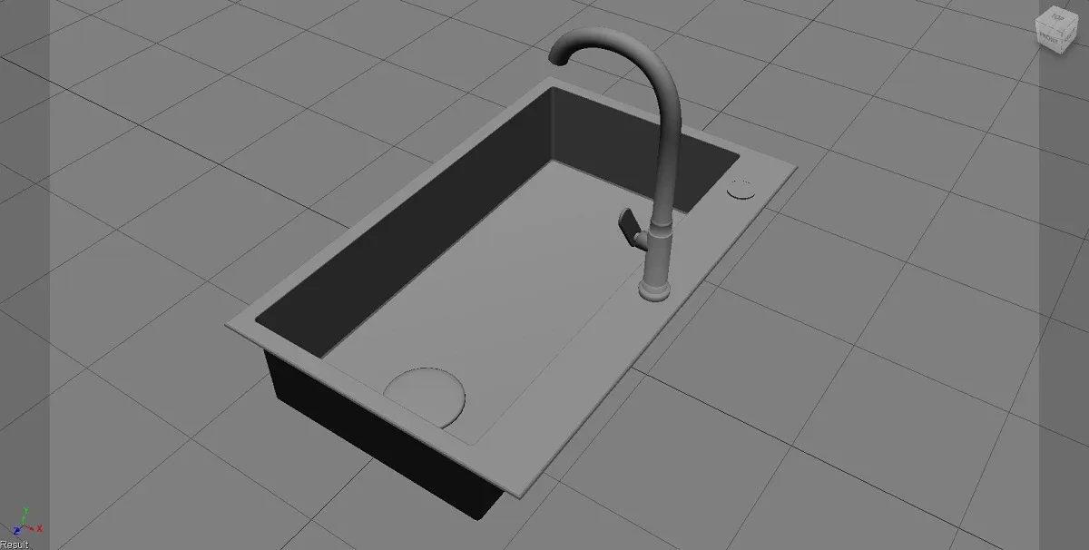 Kitchen Sink 3D Model