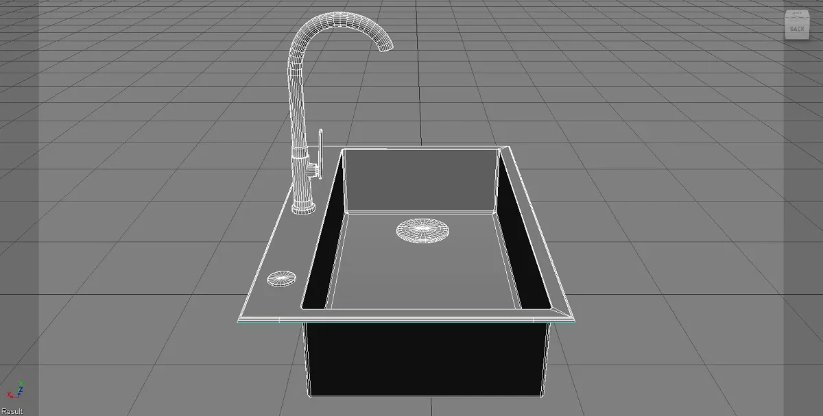 Kitchen Sink 3D Model