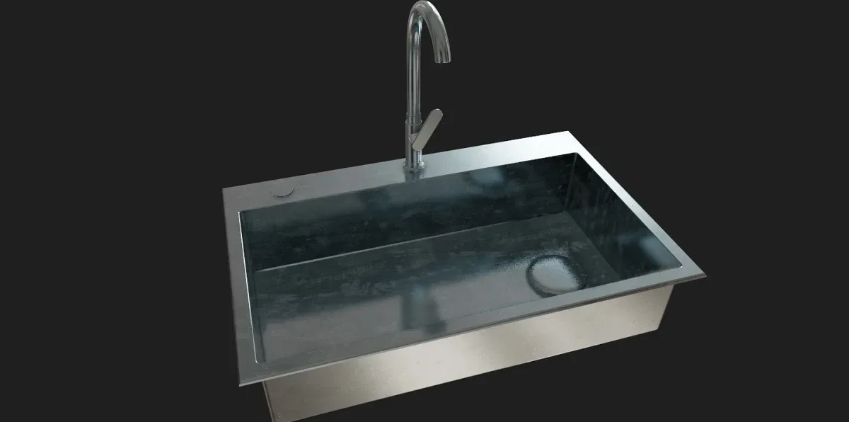 Kitchen Sink 3D Model